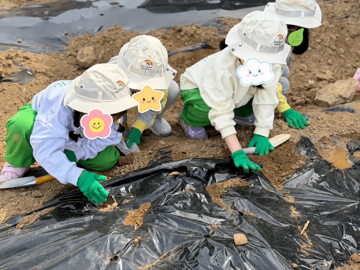 텃밭 자연 체험 사진